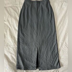 Elegant Gray Women's Skirt